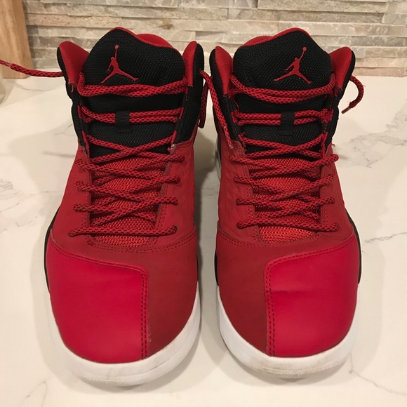 Nike Jordan new school colors black read white - Picture 3 of 4